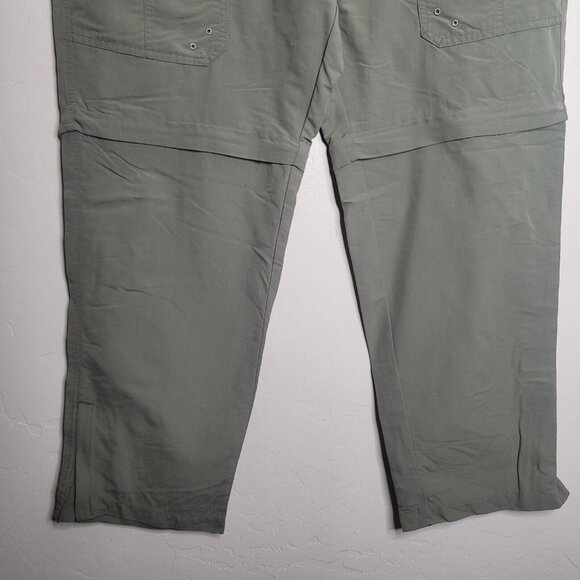 World Wide Sport Mens Convertable Pants Shorts XL 40.5 x 29.5 x 13 OD Green - Picture 4 of 10